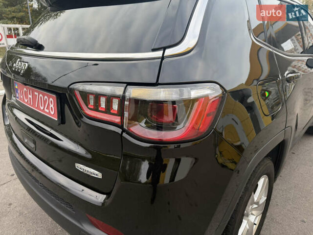 Черный Джип Компас, объемом двигателя 2.4 л и пробегом 33 тыс. км за 19800 $, фото 15 на Automoto.ua