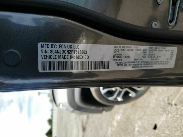 Черный Джип Компас, объемом двигателя 2 л и пробегом 16 тыс. км за 7000 $, фото 12 на Automoto.ua