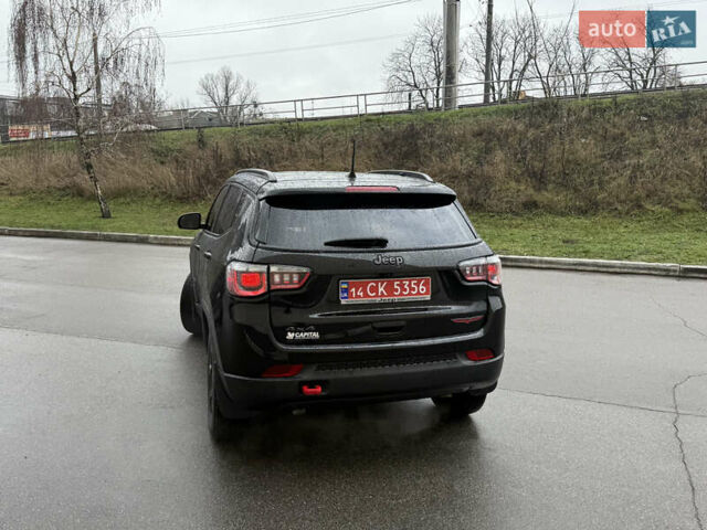Чорний Джип Compass, об'ємом двигуна 2 л та пробігом 92 тис. км за 23500 $, фото 6 на Automoto.ua