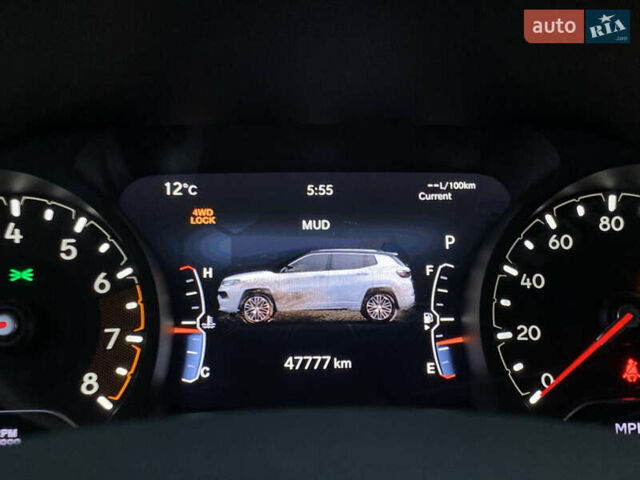 Чорний Джип Compass, об'ємом двигуна 2 л та пробігом 47 тис. км за 22855 $, фото 55 на Automoto.ua