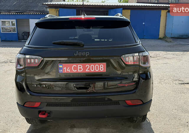 Черный Джип Компас, объемом двигателя 2 л и пробегом 17 тыс. км за 28200 $, фото 38 на Automoto.ua