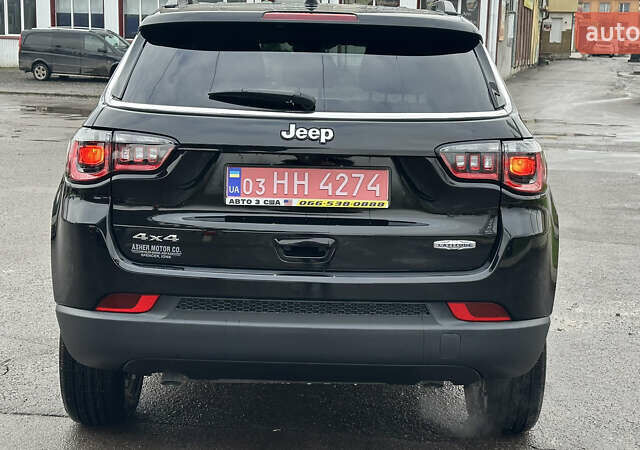 Чорний Джип Compass, об'ємом двигуна 2 л та пробігом 1 тис. км за 25300 $, фото 5 на Automoto.ua