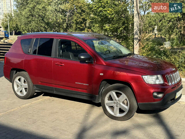 Червоний Джип Compass, об'ємом двигуна 2.4 л та пробігом 125 тис. км за 10500 $, фото 22 на Automoto.ua
