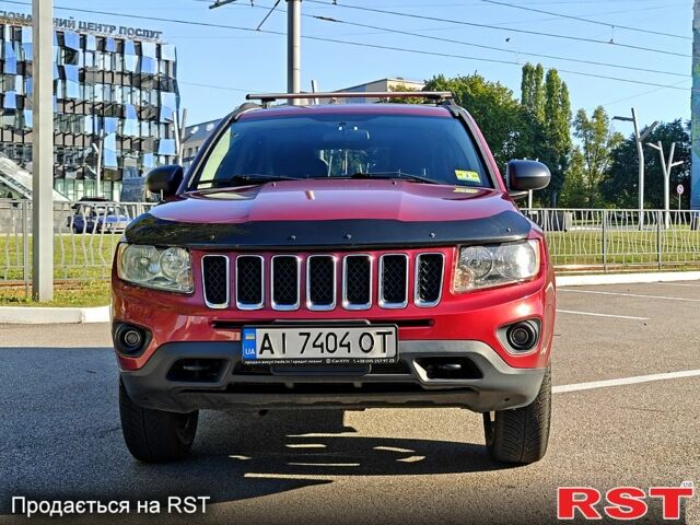 Красный Джип Компас, объемом двигателя 2.4 л и пробегом 158 тыс. км за 8999 $, фото 4 на Automoto.ua