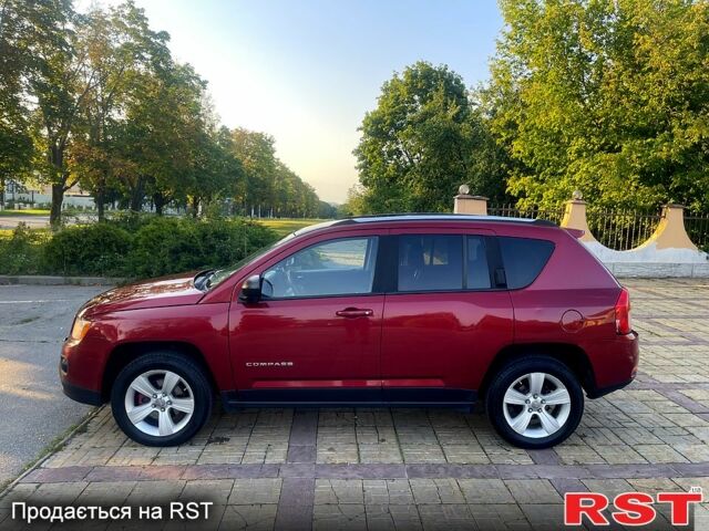 Красный Джип Компас, объемом двигателя 2.4 л и пробегом 175 тыс. км за 8500 $, фото 4 на Automoto.ua