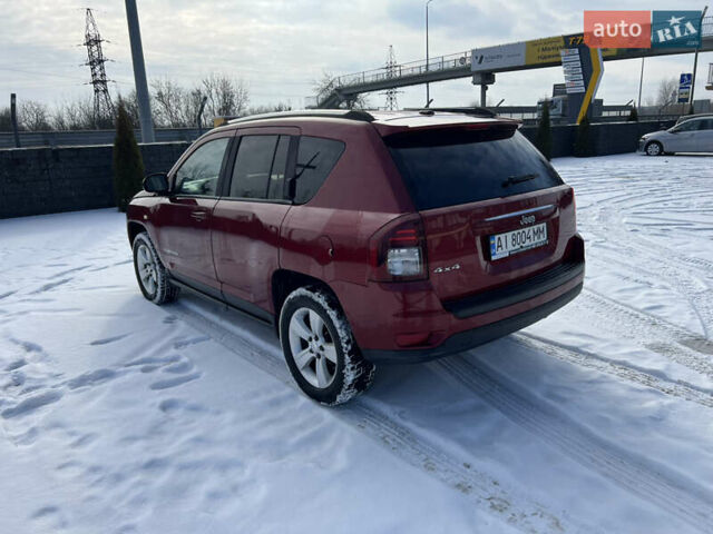 Красный Джип Компас, объемом двигателя 2.36 л и пробегом 189 тыс. км за 8200 $, фото 3 на Automoto.ua