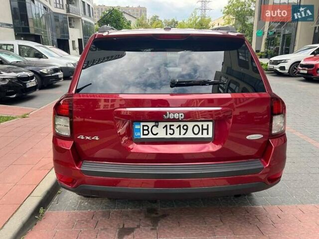 Красный Джип Компас, объемом двигателя 2.36 л и пробегом 229 тыс. км за 8300 $, фото 5 на Automoto.ua