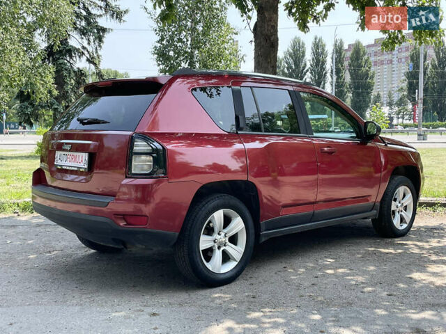 Красный Джип Компас, объемом двигателя 2.4 л и пробегом 180 тыс. км за 8490 $, фото 9 на Automoto.ua