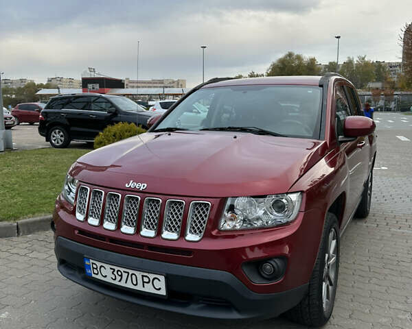 Джип Компас 2014 в Львове на Automoto.ua Красный Джип Компас, объемом двигателя 2.4 л и пробегом 199 тыс. км за 10900 $, фото 1 на Automoto.ua