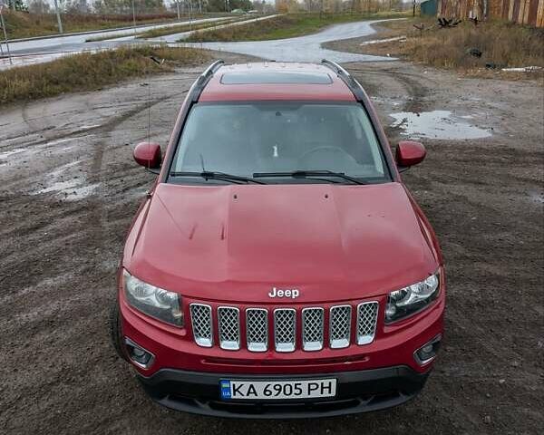 Джип Compass 2014 у Києві на Automoto.ua Червоний Джип Compass, об'ємом двигуна 2 л та пробігом 202 тис. км за 9999 $, фото 8 на Automoto.ua