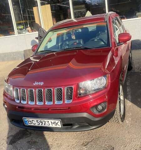 Красный Джип Компас, объемом двигателя 2.36 л и пробегом 140 тыс. км за 8900 $, фото 2 на Automoto.ua