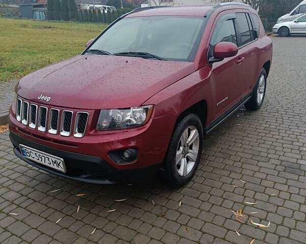 Красный Джип Компас, объемом двигателя 2.36 л и пробегом 140 тыс. км за 8900 $, фото 1 на Automoto.ua