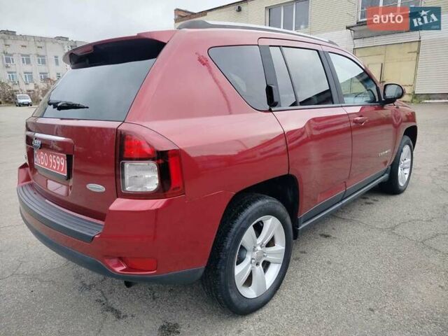 Красный Джип Компас, объемом двигателя 2.36 л и пробегом 172 тыс. км за 9800 $, фото 8 на Automoto.ua