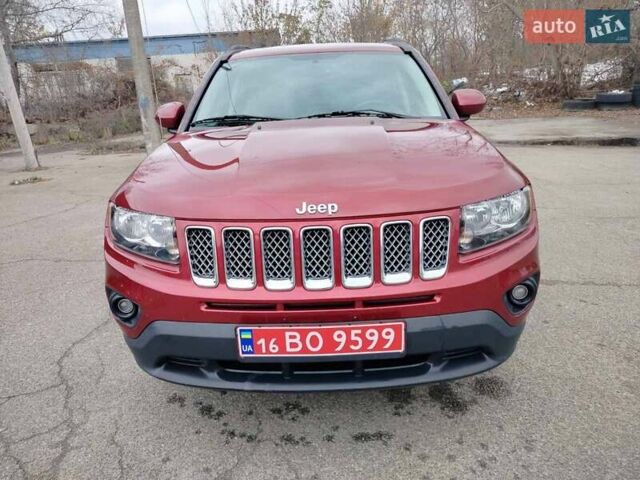 Красный Джип Компас, объемом двигателя 2.36 л и пробегом 172 тыс. км за 9800 $, фото 9 на Automoto.ua