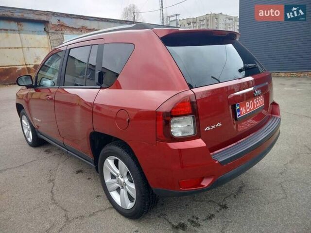 Червоний Джип Compass, об'ємом двигуна 2.4 л та пробігом 172 тис. км за 9450 $, фото 1 на Automoto.ua