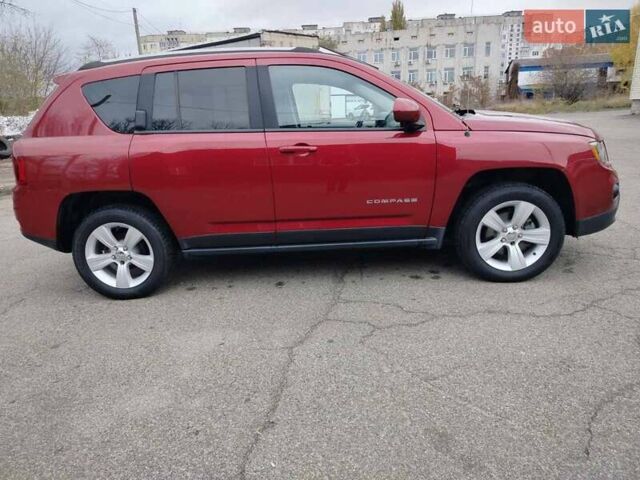 Красный Джип Компас, объемом двигателя 2.4 л и пробегом 170 тыс. км за 9800 $, фото 9 на Automoto.ua