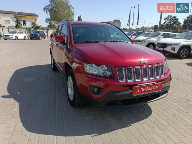 Червоний Джип Compass, об'ємом двигуна 2.36 л та пробігом 141 тис. км за 11400 $, фото 1 на Automoto.ua