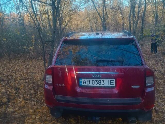 Красный Джип Компас, объемом двигателя 2.4 л и пробегом 67 тыс. км за 11000 $, фото 1 на Automoto.ua