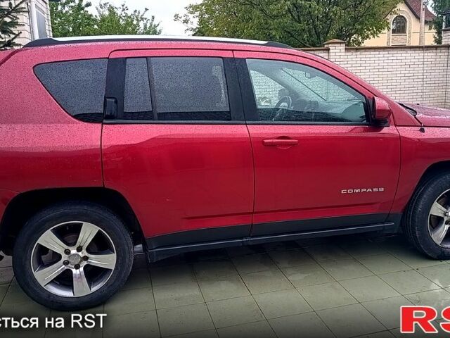 Червоний Джип Compass, об'ємом двигуна 2 л та пробігом 77 тис. км за 9800 $, фото 2 на Automoto.ua