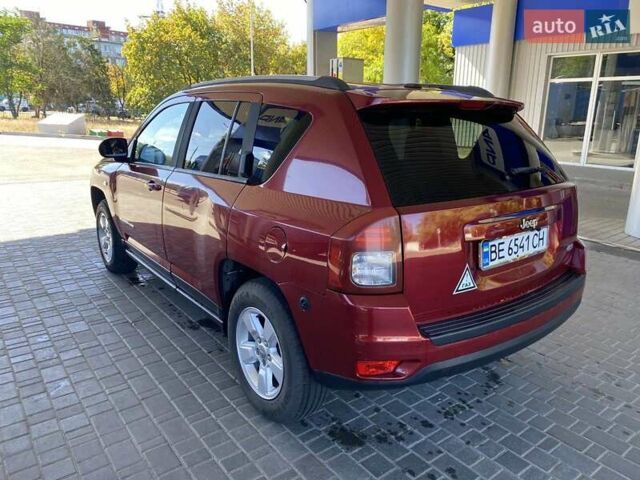 Червоний Джип Compass, об'ємом двигуна 2 л та пробігом 170 тис. км за 9500 $, фото 8 на Automoto.ua