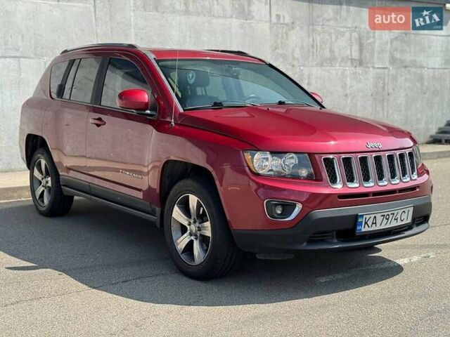 Красный Джип Компас, объемом двигателя 2.36 л и пробегом 120 тыс. км за 10500 $, фото 1 на Automoto.ua