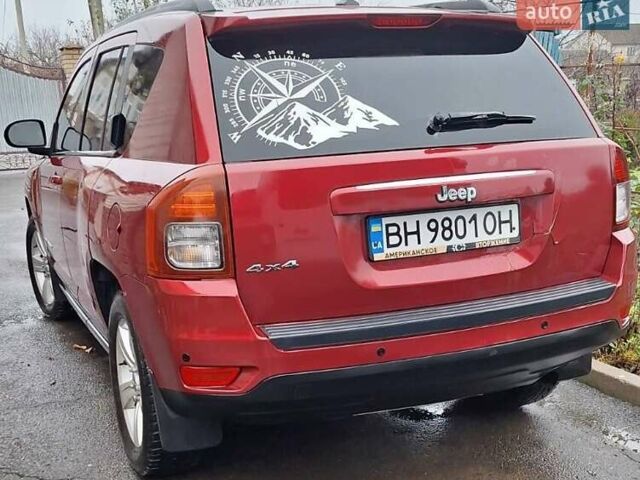 Красный Джип Компас, объемом двигателя 2.36 л и пробегом 217 тыс. км за 10100 $, фото 5 на Automoto.ua