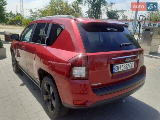 Червоний Джип Compass, об'ємом двигуна 2 л та пробігом 68 тис. км за 10800 $, фото 2 на Automoto.ua