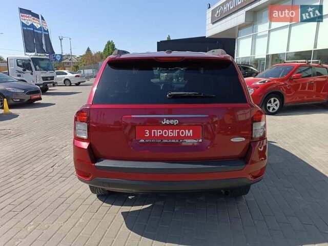 Червоний Джип Compass, об'ємом двигуна 2.36 л та пробігом 88 тис. км за 11400 $, фото 5 на Automoto.ua