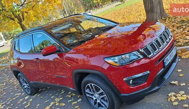 Джип Compass 2017 у Рівному на Automoto.ua Червоний Джип Compass, об'ємом двигуна 2.36 л та пробігом 24 тис. км за 14500 $, фото 8 на Automoto.ua