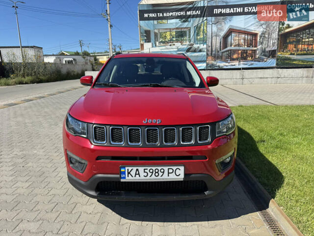 Красный Джип Компас, объемом двигателя 2.4 л и пробегом 37 тыс. км за 14900 $, фото 4 на Automoto.ua