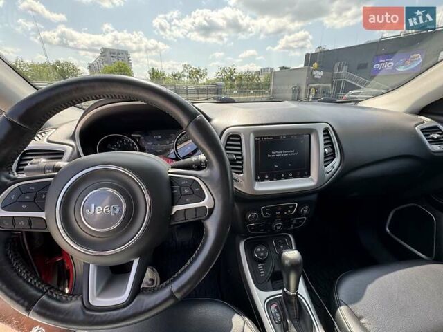 Красный Джип Компас, объемом двигателя 2.4 л и пробегом 118 тыс. км за 17000 $, фото 23 на Automoto.ua