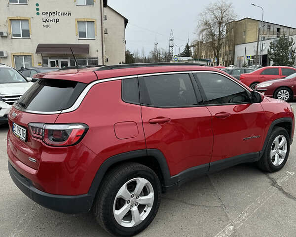 Красный Джип Компас, объемом двигателя 2.36 л и пробегом 126 тыс. км за 16200 $, фото 2 на Automoto.ua