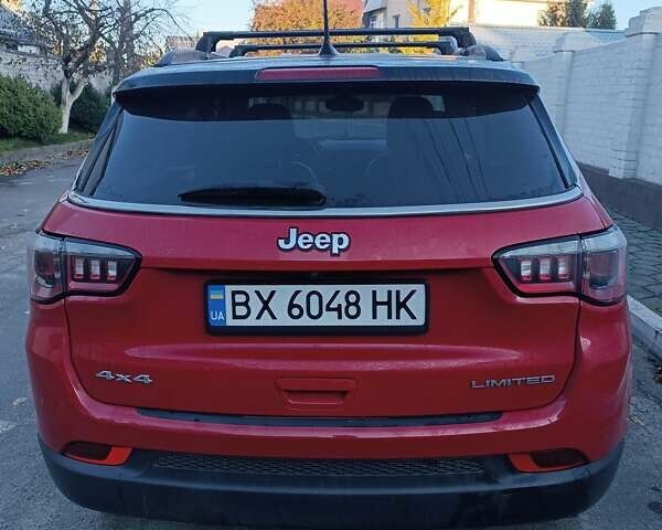 Красный Джип Компас, объемом двигателя 2.36 л и пробегом 98 тыс. км за 14800 $, фото 4 на Automoto.ua