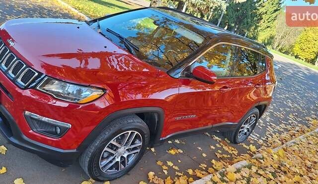 Джип Compass 2017 у Рівному на Automoto.ua Червоний Джип Compass, об'ємом двигуна 2.36 л та пробігом 24 тис. км за 14500 $, фото 7 на Automoto.ua