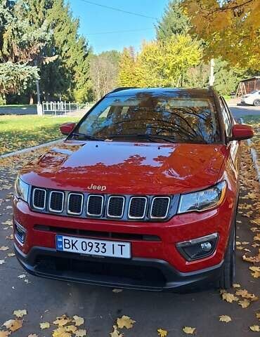 Джип Compass 2017 у Рівному на Automoto.ua Червоний Джип Compass, об'ємом двигуна 2.36 л та пробігом 24 тис. км за 14500 $, фото 22 на Automoto.ua