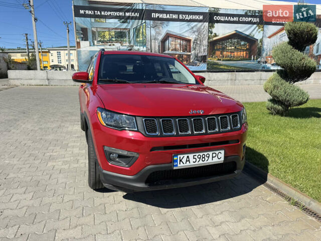 Красный Джип Компас, объемом двигателя 2.4 л и пробегом 37 тыс. км за 14900 $, фото 2 на Automoto.ua