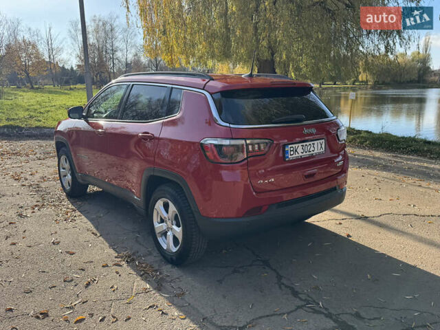 Красный Джип Компас, объемом двигателя 2.36 л и пробегом 111 тыс. км за 16900 $, фото 7 на Automoto.ua