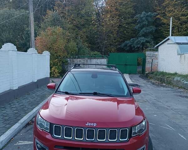 Красный Джип Компас, объемом двигателя 2.36 л и пробегом 98 тыс. км за 14800 $, фото 1 на Automoto.ua