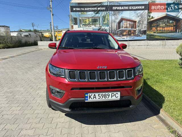 Красный Джип Компас, объемом двигателя 2.4 л и пробегом 37 тыс. км за 14900 $, фото 3 на Automoto.ua