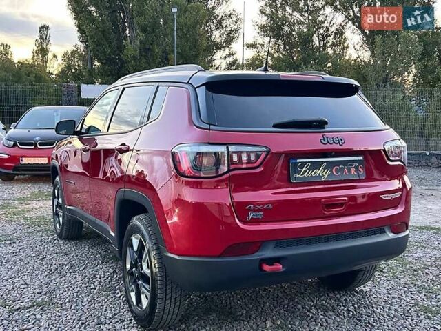 Червоний Джип Compass, об'ємом двигуна 2.36 л та пробігом 136 тис. км за 16000 $, фото 6 на Automoto.ua