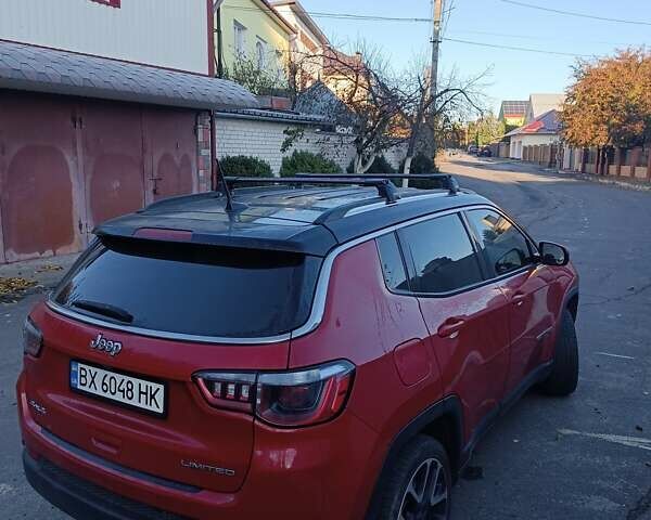 Красный Джип Компас, объемом двигателя 2.36 л и пробегом 98 тыс. км за 14800 $, фото 3 на Automoto.ua