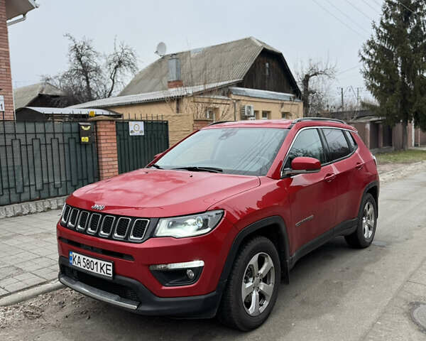 Красный Джип Компас, объемом двигателя 2.36 л и пробегом 146 тыс. км за 14700 $, фото 1 на Automoto.ua