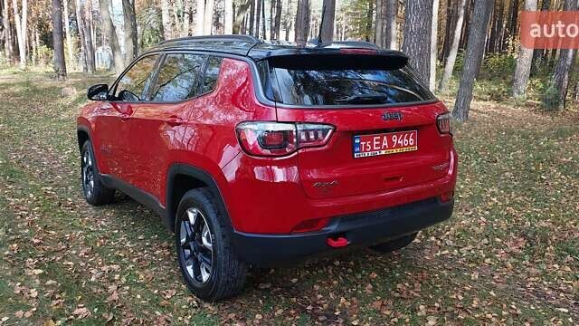 Джип Compass 2018 у Дубно на Automoto.ua Червоний Джип Compass, об'ємом двигуна 2.4 л та пробігом 180 тис. км за 13300 $, фото 10 на Automoto.ua