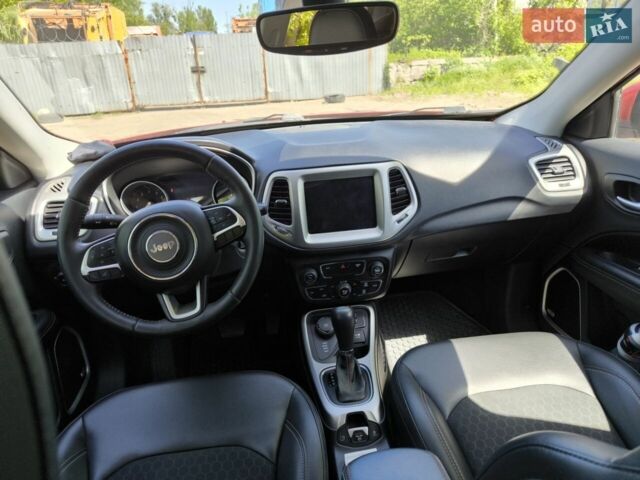 Красный Джип Компас, объемом двигателя 2.36 л и пробегом 60 тыс. км за 15900 $, фото 6 на Automoto.ua