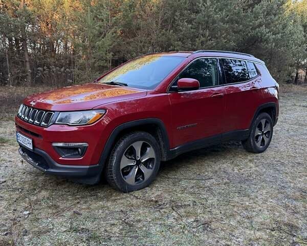 Красный Джип Компас, объемом двигателя 2.36 л и пробегом 145 тыс. км за 11800 $, фото 1 на Automoto.ua