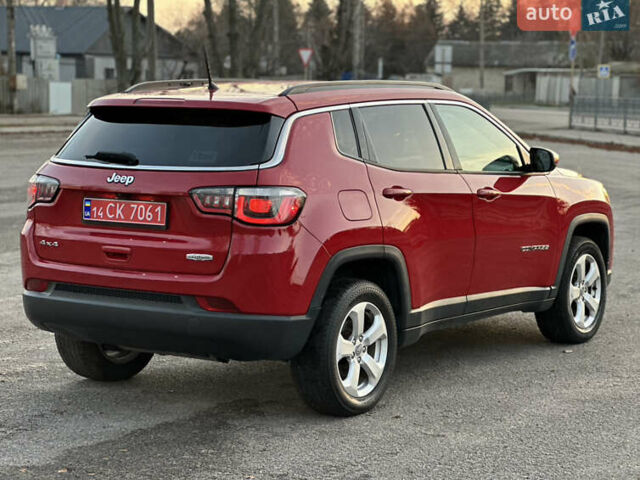 Красный Джип Компас, объемом двигателя 2.36 л и пробегом 119 тыс. км за 14100 $, фото 7 на Automoto.ua