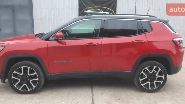 Красный Джип Компас, объемом двигателя 2.36 л и пробегом 150 тыс. км за 13900 $, фото 1 на Automoto.ua