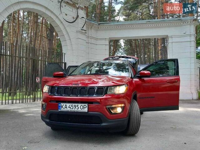 Красный Джип Компас, объемом двигателя 2.36 л и пробегом 73 тыс. км за 15950 $, фото 2 на Automoto.ua