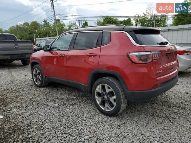 Красный Джип Компас, объемом двигателя 2.36 л и пробегом 80 тыс. км за 2900 $, фото 1 на Automoto.ua