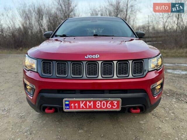 Червоний Джип Compass, об'ємом двигуна 2.4 л та пробігом 176 тис. км за 15300 $, фото 1 на Automoto.ua